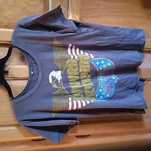 Sz M Open Back Lynyrd Skynrd Shirt